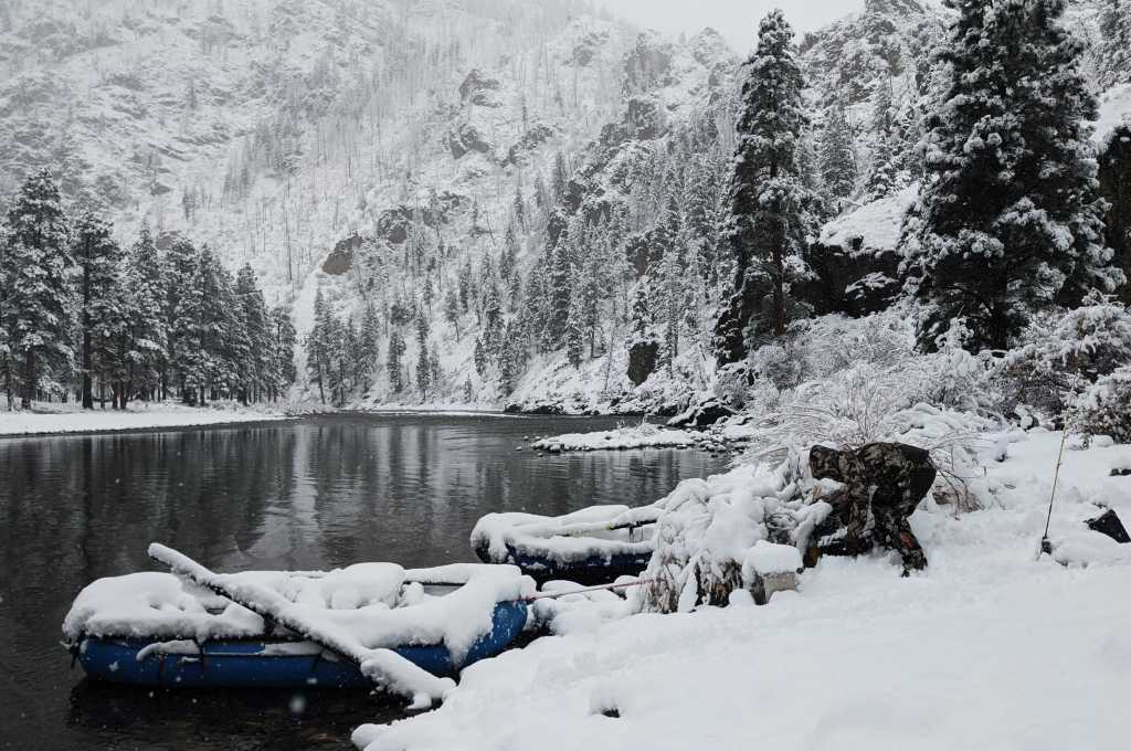 winter whitewater