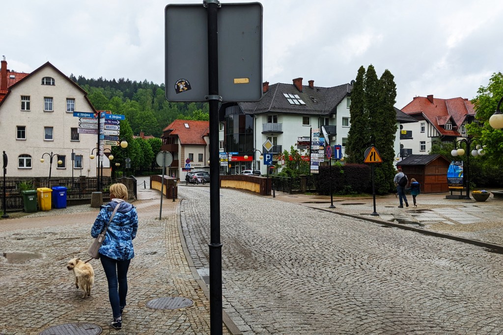 City Street in Polonica Zdroj