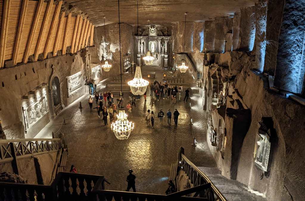 Wieliczka Salt Mine in Krakow