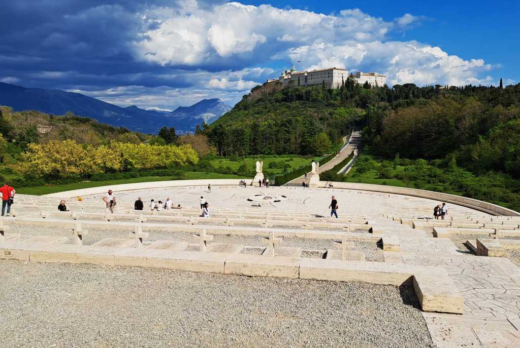 Polish War Memorial in Monte Cassino