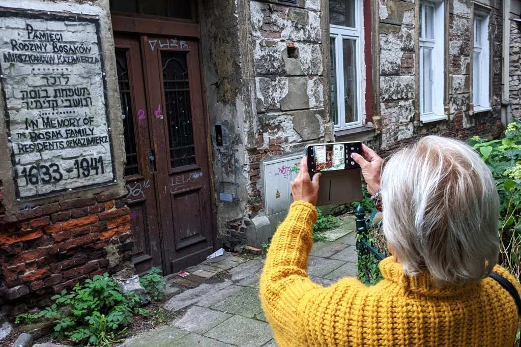 In the Jewish Quarter in Krakow