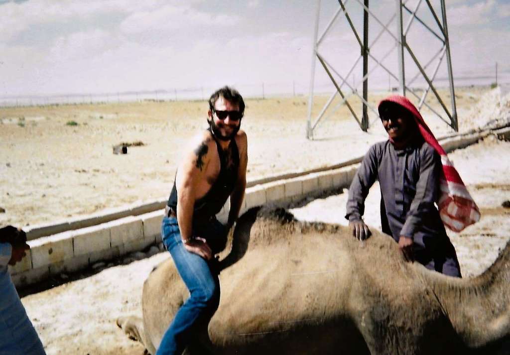 In the desert outside Dier ez-Zor, Syria