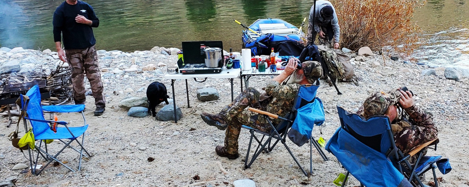 Cave Camp on the MIddle Fork