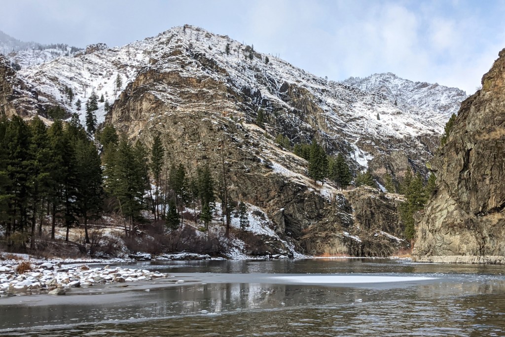 Ice on the Middle Fork