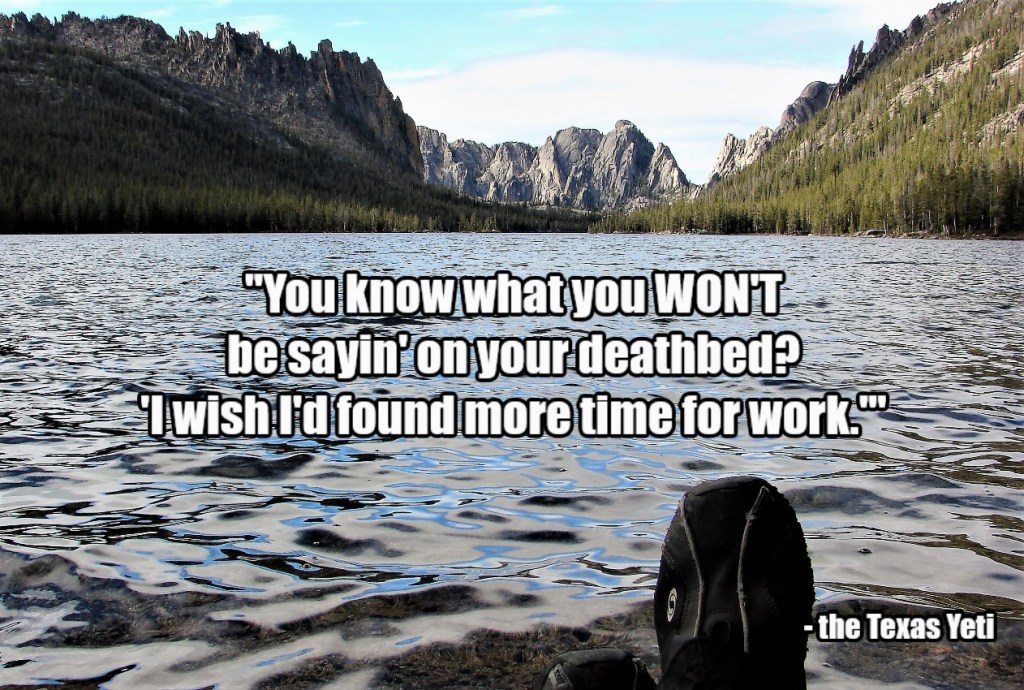 Not enough time for adventure