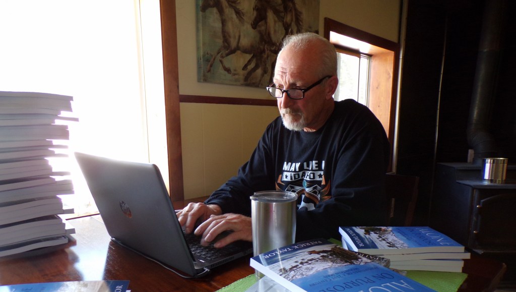 Starting over at 60; becoming an author with Patrick Taylor the Texas Yeti