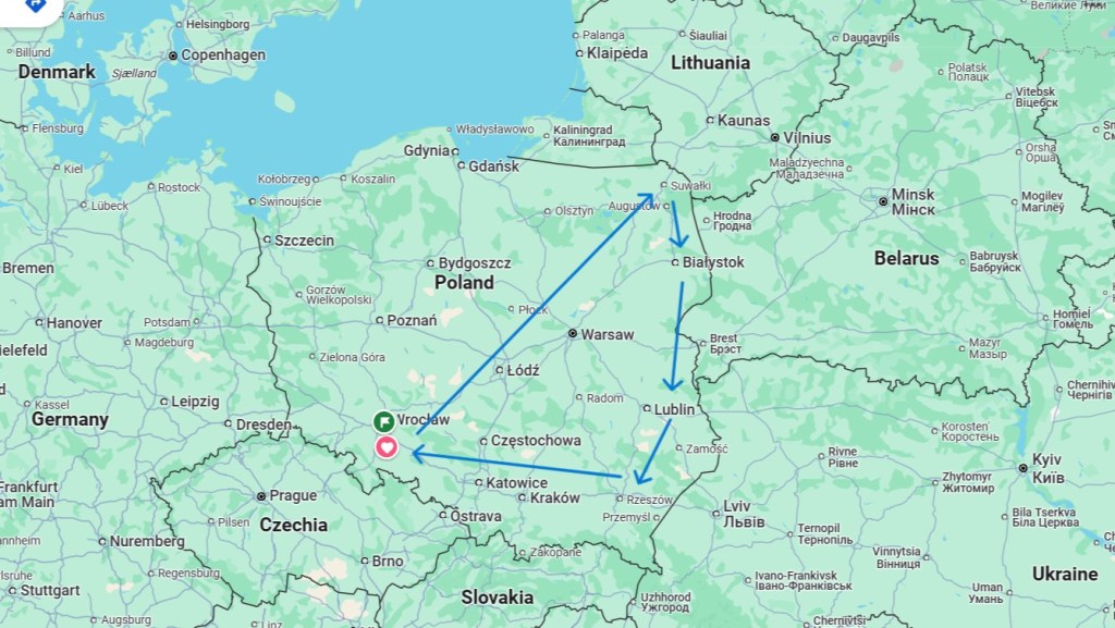 Road Trp to Eastern Edge of Europe