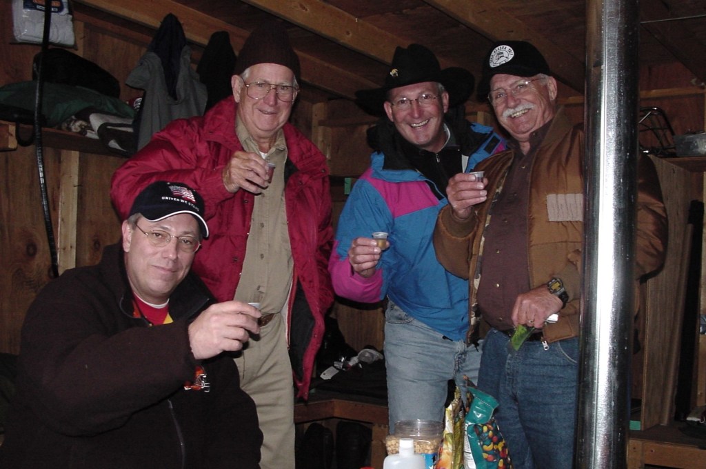 Kenny and me and our dads